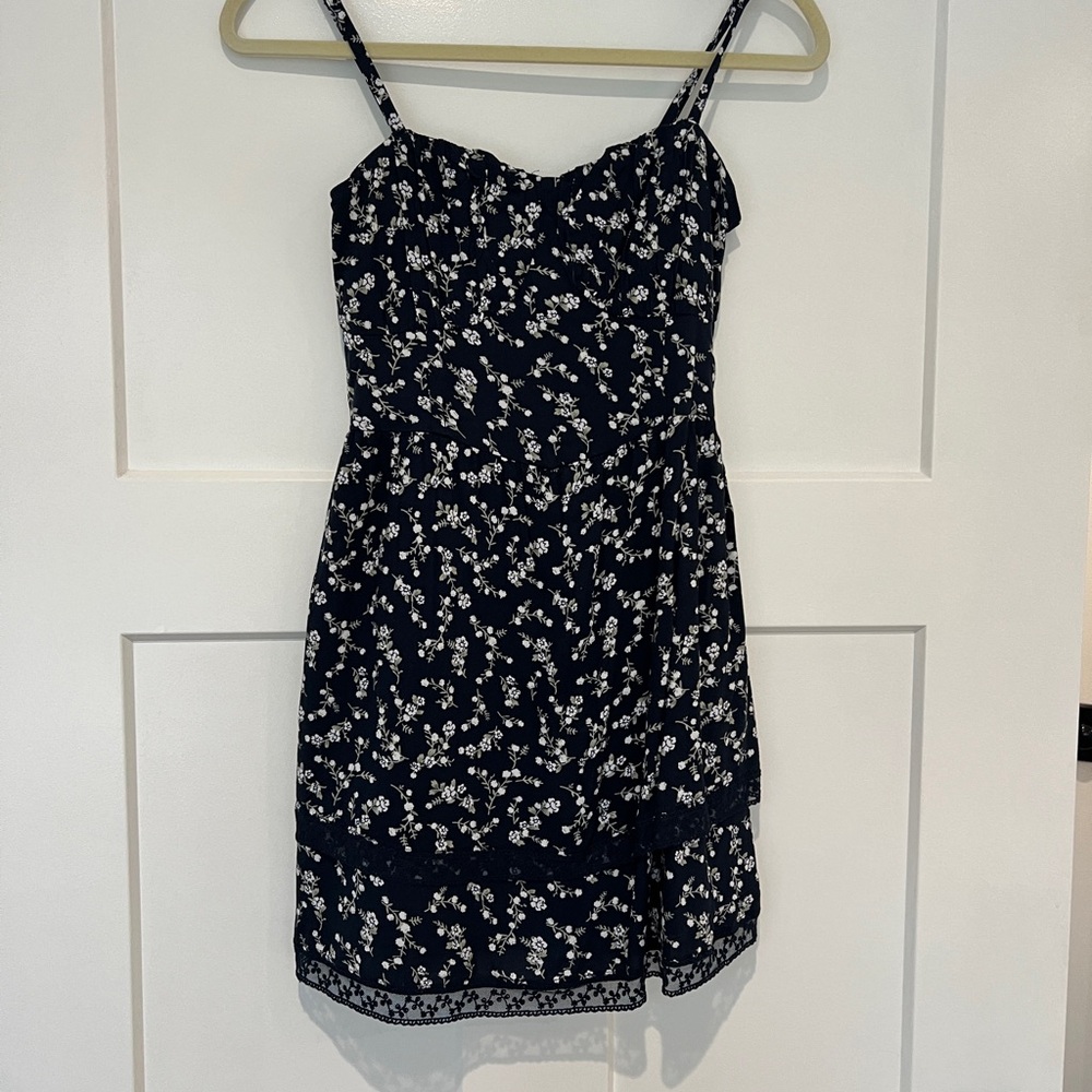 Hollister Floral Print Mini Dress